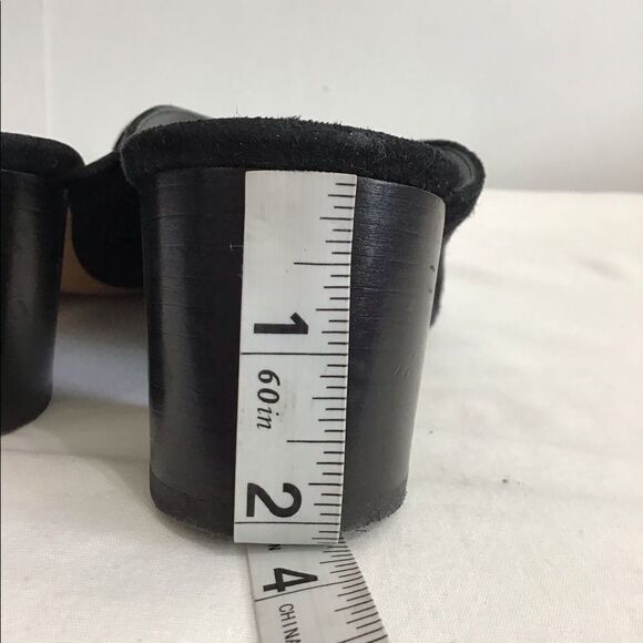 Isabel Murant Mesha Mule Heel Black Slip On Shoe Size 40 - Picture 10 of 10